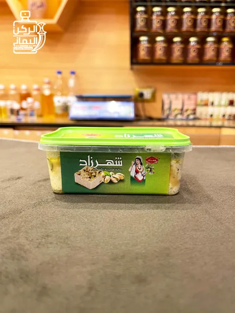 حلاوة طحينية شهرزاد بالفستق 200 جرام