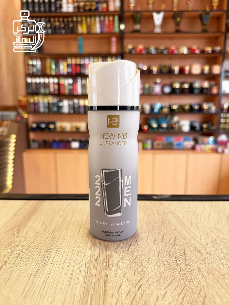 Perfumed Spray French Crystal 222 Men 200 ml (New NB Unbranded)