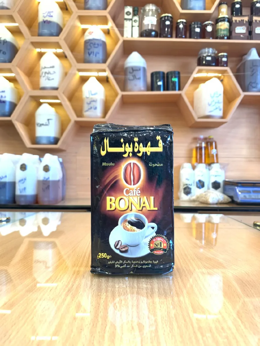 Bonal Coffee 250 g features a rich flavor