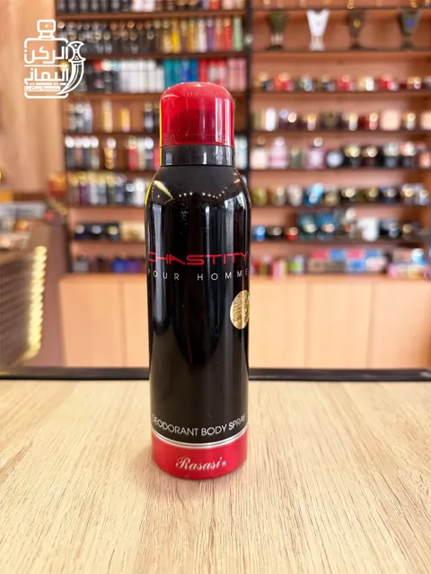 Body Spray Chastity Pour Homme 200 ml (الرصاصي)